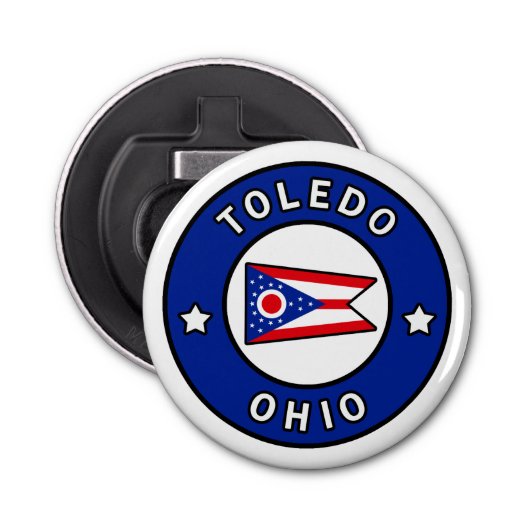 Toledo Ohio Button Flesopener (Voorkant)