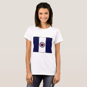 Toledo Ohio Flag T-shirt (Voorkant volledig)