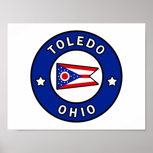 Toledo Ohio Poster (Voorkant)