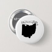 Toledo Ohio Ronde Button 5,7 Cm (Voorkant /achterkant)