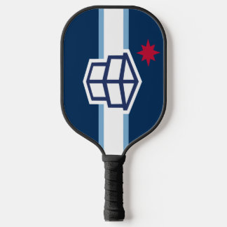 Toledo (Ohio) Stadsvlag Pickleball Paddle