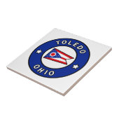 Toledo Ohio Tegeltje (Zijkant)