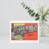 Toledo, Ohio - US Naval Reserve Building Briefkaart (Staand voorkant)