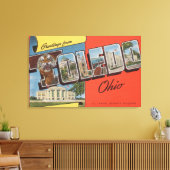 Toledo, Ohio - US Naval Reserve Building Canvas Afdruk (Insitu (Woonkamer))