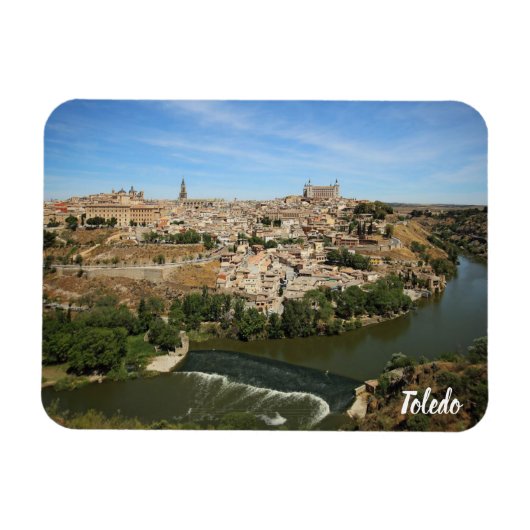 Toledo panorama magneet (Horizontaal)