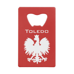 Toledo Poland Eagle Bottle Opener Kredietkaart Flessenopener