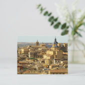 Toledo Skyline Spanje Briefkaart (Staand voorkant)