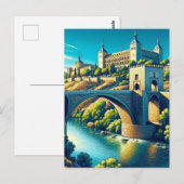 Toledo Spanje Briefkaart (Voorkant / Achterkant)