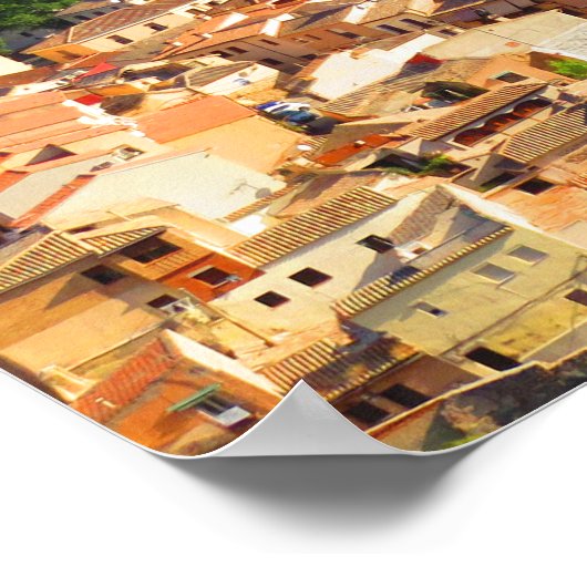 Toledo, Spanje - Poster (Hoek)