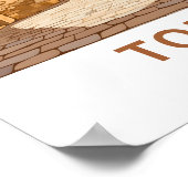 Toledo Spanje Reisprint Poster (Hoek)