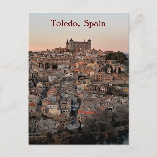 Toledo Sunset Briefkaart (Voorkant)