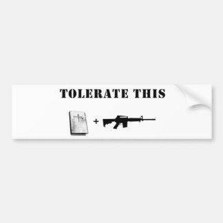 Tolerantie Bumpersticker
