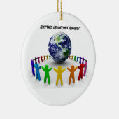 TOLERANTIE EN UNITY HOLIDAY ORNAMENT (Rechts)