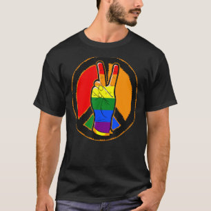 Tolerantie voor vredes- en slachtofferliefhebbers t-shirt