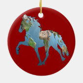 Tolheffing op de wereld keramisch ornament (Achterkant)