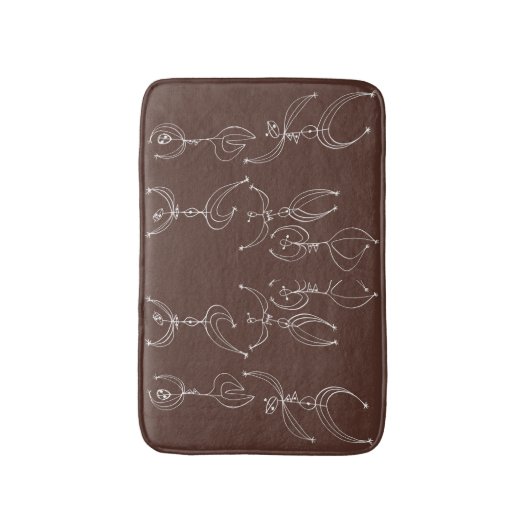 tolkendans badmat (Voorkant Verticaal)