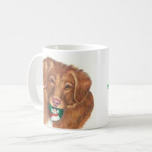 Toller Howliday Mug (Devant gauche)