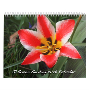 Tollerton tuiniert de Kalender van 2016