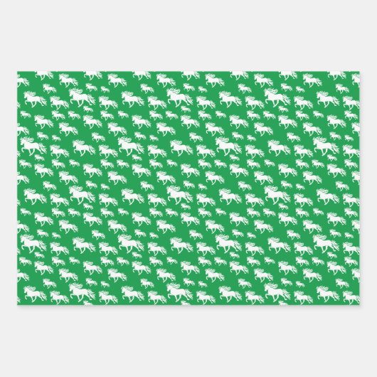 Tölter herde -Geschenkpapier 3 Farben Inpakpapier Vel (Voorkant 3)