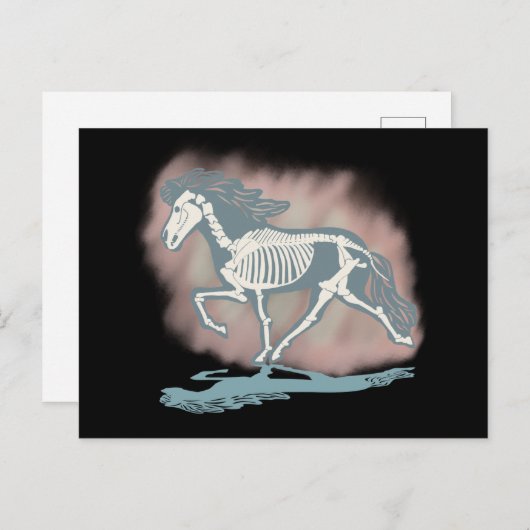 Tölter skeleton  briefkaart (Voorkant / Achterkant)