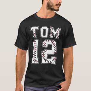 Tom 12 Baseball Steek T-Shirt