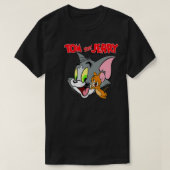 Tom And Jerry Simple Portrait Logo Premium T-shirt (Design voorkant)