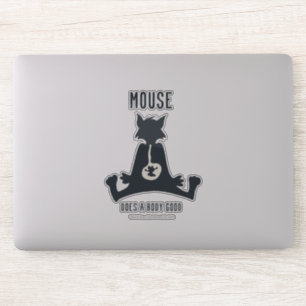 Tom Ate Jerry Silhouette Sticker