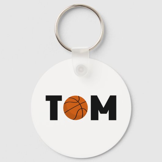 Tom Basketball Sleutelhanger (Voorkant)