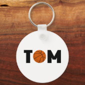 Tom Basketball Sleutelhanger (Voorkant)