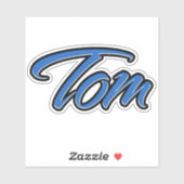 Tom Blue Autocollants Sticker Stickerset (Feuille)