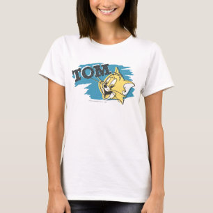 Tom Blue en Yellow Logo T-shirt
