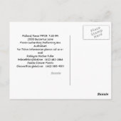 Tom Braxton Briefkaart (Achterkant)