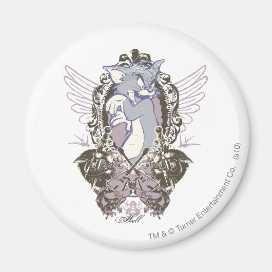 Tom Cat Outa Hell Magneet (Voorkant)