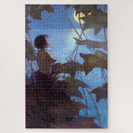 Tom die de maan bekijkt, Jessie Willcox Smith Legpuzzel (Verticaal)