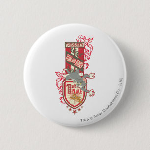 Tom en Jerry 1st Place 1 Ronde Button 5,7 Cm