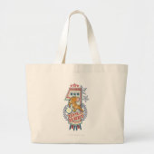Tom en Jerry 1st Place 2 Grote Tote Bag (Voorkant)