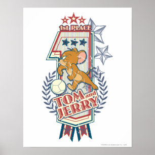 Tom en Jerry 1st Place 2 Poster