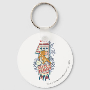 Tom en Jerry 1st Place 2 Sleutelhanger