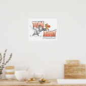 Tom en Jerry Basketball 3 Poster (Keuken)