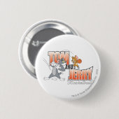 Tom en Jerry Basketball 3 Ronde Button 5,7 Cm (Voorkant /achterkant)