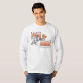 Tom en Jerry Basketball 3 T-shirt (Voorkant volledig)