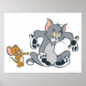 Tom en Jerry Black Paw Cat Poster (Voorkant)