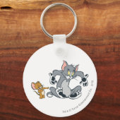 Tom en Jerry Black Paw Cat Sleutelhanger (Voorkant)