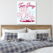 Tom en Jerry Broke Canvas Afdruk (Insitu (Slaapkamer))