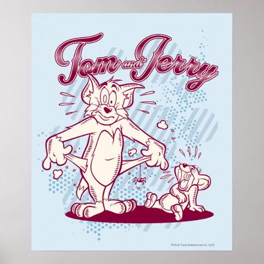 Tom en Jerry Broke Poster (Voorkant)