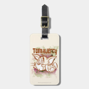 Tom en Jerry Brown en Green Bagagelabel