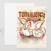Tom en Jerry Brown en Groen Kaart (Voorkant / Achterkant)