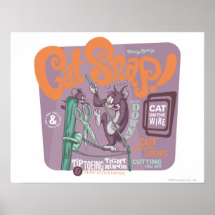 Tom en Jerry Cat Snap Poster