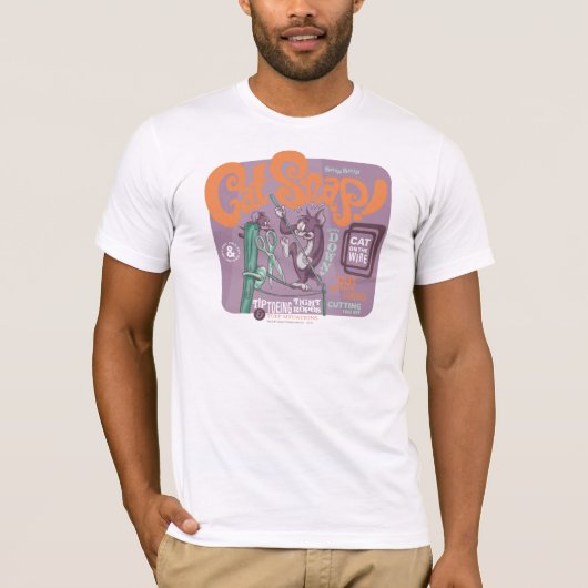 Tom en Jerry Cat Snap T-shirt (Voorkant)