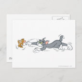 Tom en Jerry Chase Briefkaart (Voorkant / Achterkant)